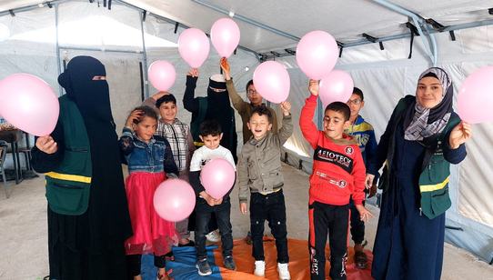 2025_Syria_ECHO_Blind Children TeamUp Session