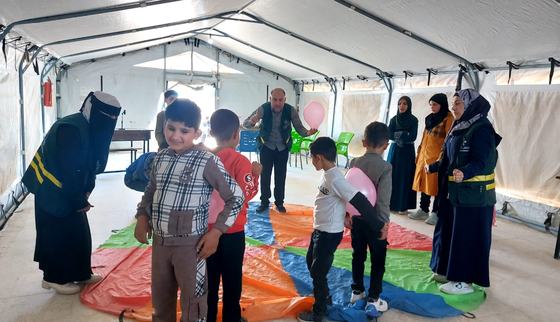 2025_Syria_ECHO_Blind Children TeamUp Session