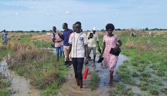RAs' in the field South Sudan