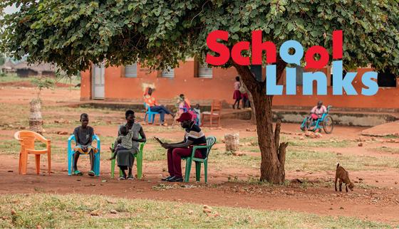 SchoolLinks webpage picture with logo