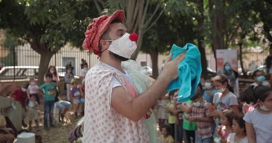 Outreach in Karentina, Beirut to shield children from covid-19_War Child_Lebanon_201030